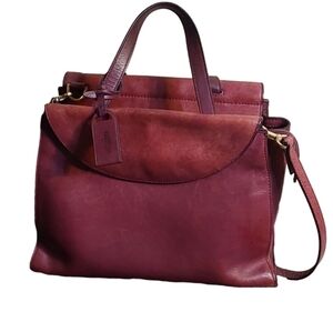 KATE SPADE SATURDAY WEEKENDER MERLOT WINE LARGE SATCHEL‎ BAG